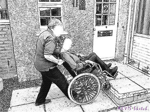 Manual Handling for Staff Pushing Wheelchairs 